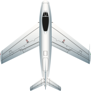 F86 Sabre Technical Stencils Top