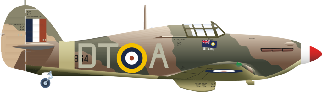 Hurricane V6864 Robert Stanford Tuck Right