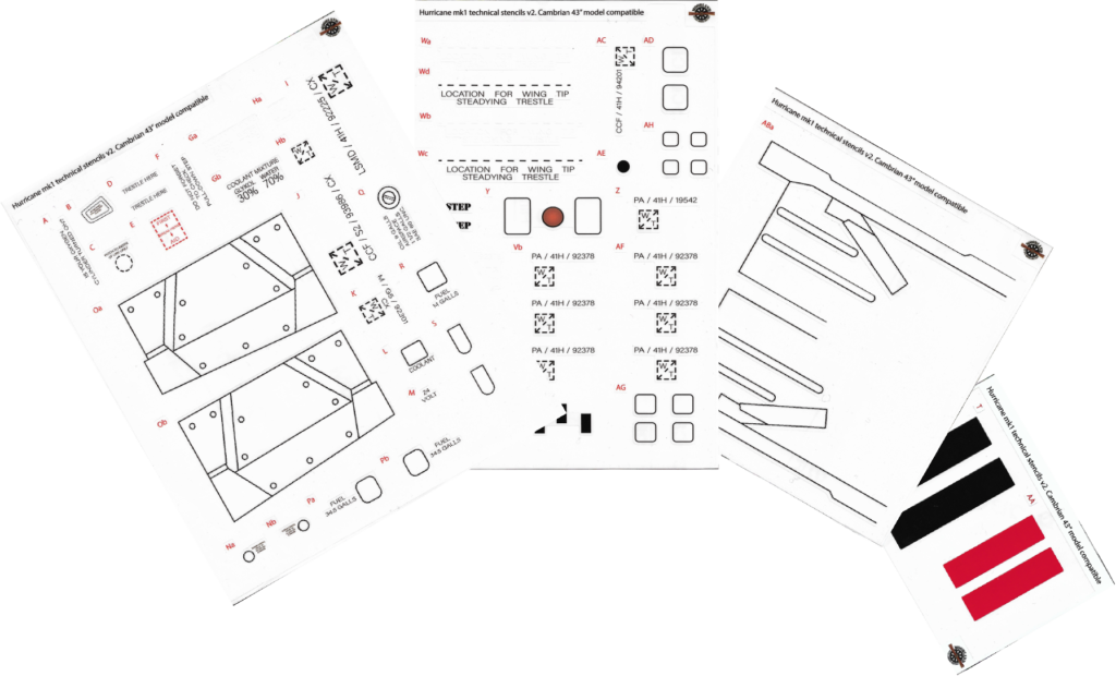 Hurricane Technical Stencils v2 Print