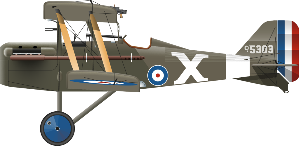 SE.5a C5303 Leslie Nansen Franklin Left