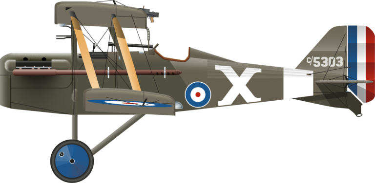 SE.5a C5303 Leslie Nansen Franklin Left