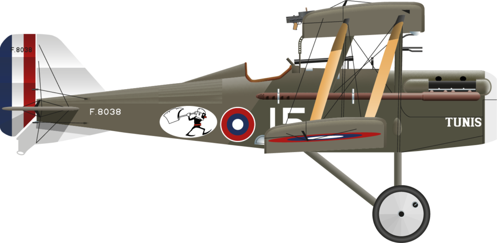 SE.5a F8038 25th Aero Squadron Aubrey Diamond Right