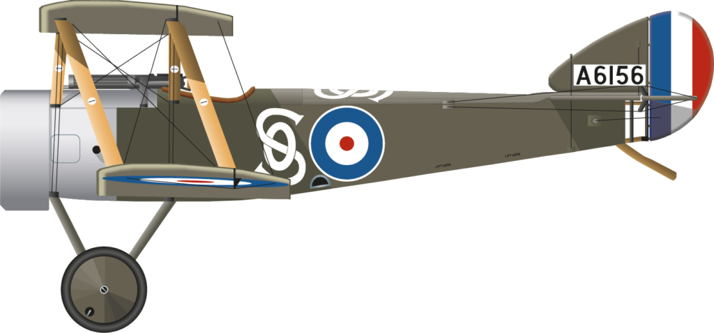 Sopwith Pup A6156 Oliver Stewart Left