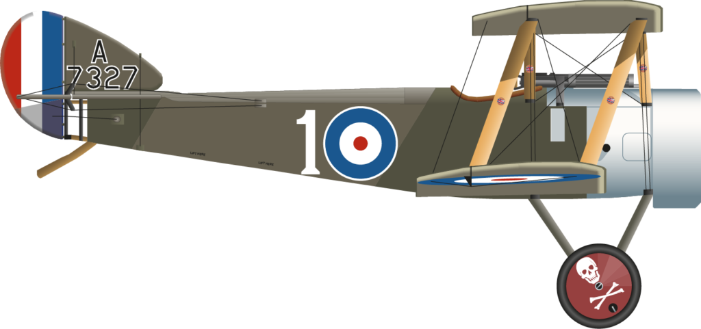 Sopwith Pup A7327 Stuart Harvey Pratt Right