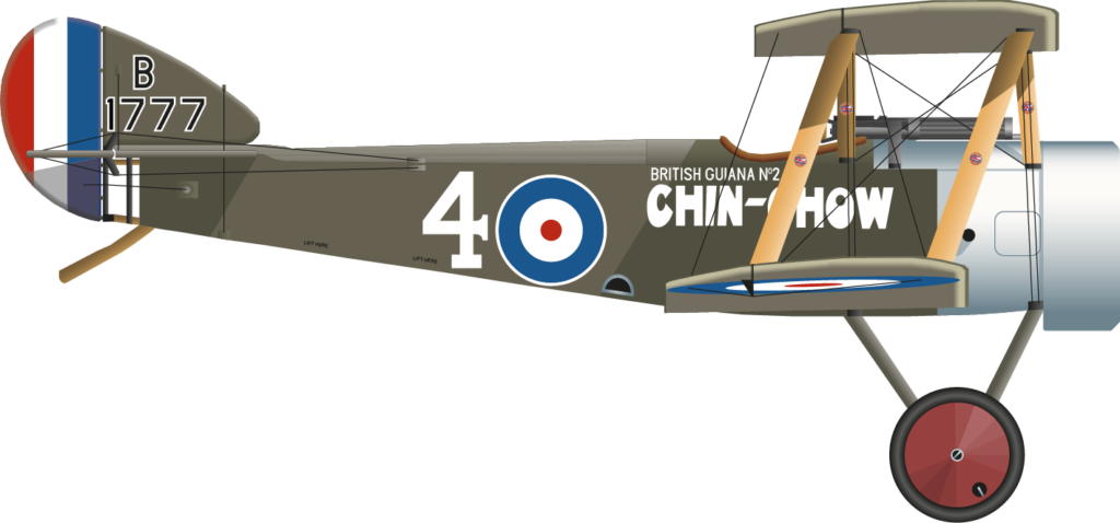 Sopwith Pup B1777 Chin Chow Right