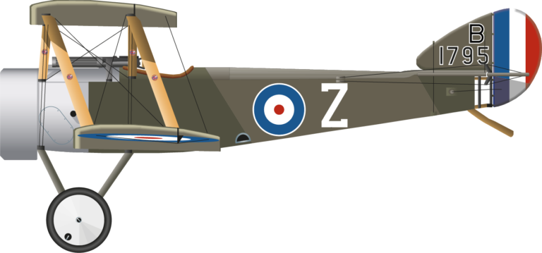 Sopwith Pup B1795 Algeron Bird Left