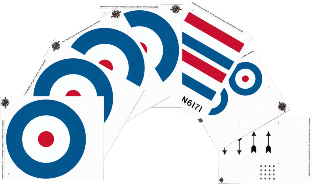 Sopwith Pup N6171 Black Arrow Print