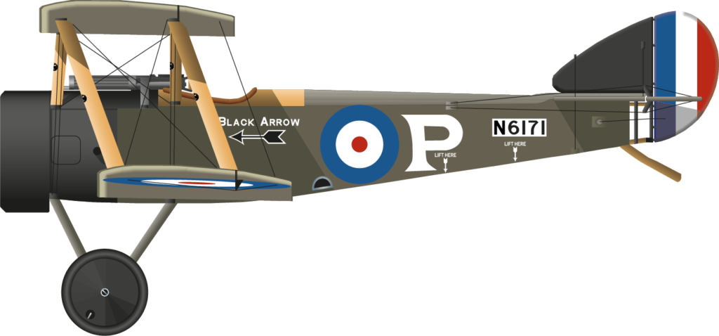 Sopwith Pup N6171 Black Arrow Left