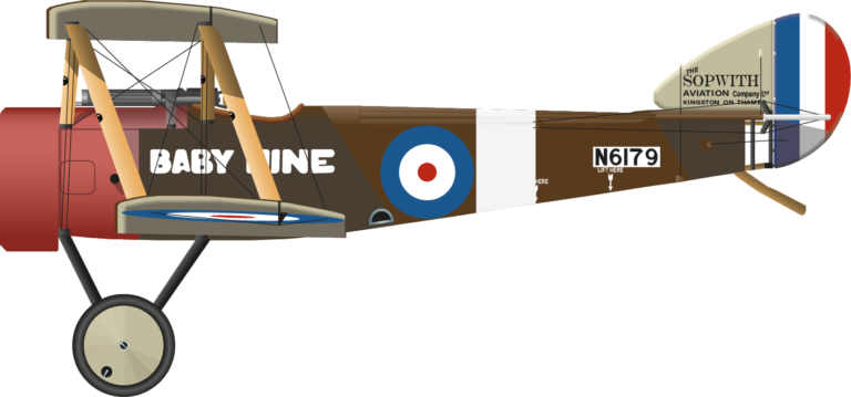 Sopwith Pup N6179 Baby Mine Left