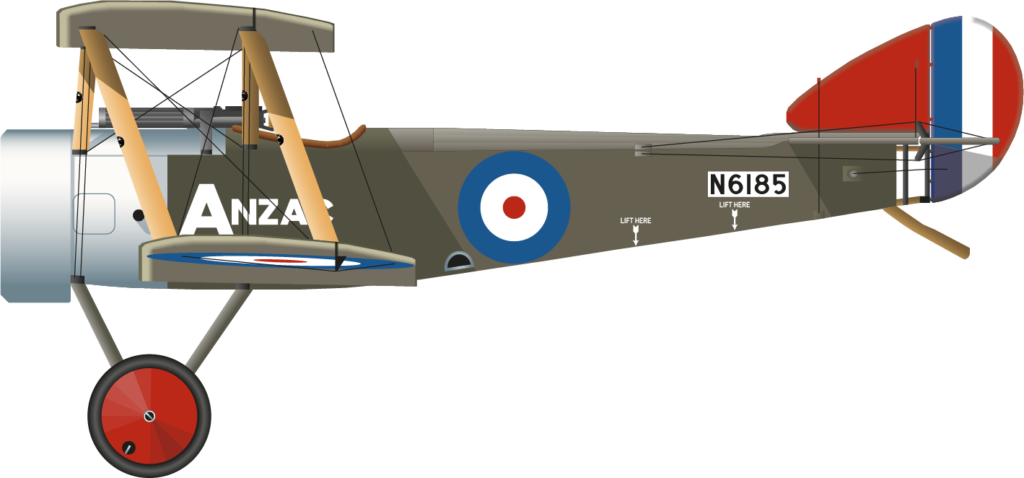 Sopwith Pup N6185 Anzac Left