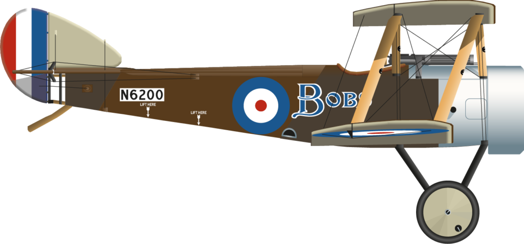 Sopwith Pup N6200 Bobs Right
