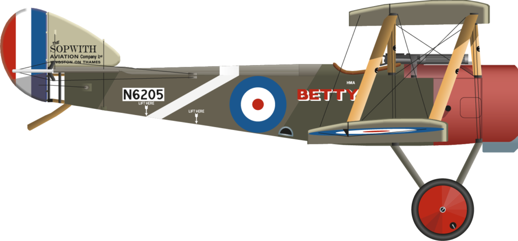 Sopwith Pup N6205 Betty Right