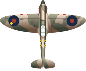 Spitfire Mk1 R6709 Colin Gray Top