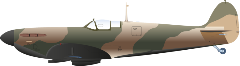 Spitfire Mk1 Technical Stencils V2 Left