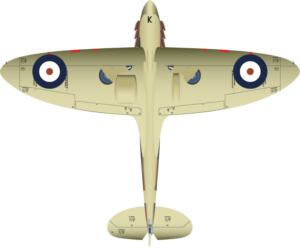 Spitfire Mk2a P8088 Borough of Lambeth Bottom
