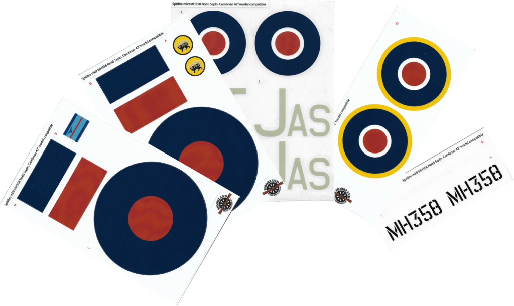 Spitfire Mk9 MH358 James Storrar Print