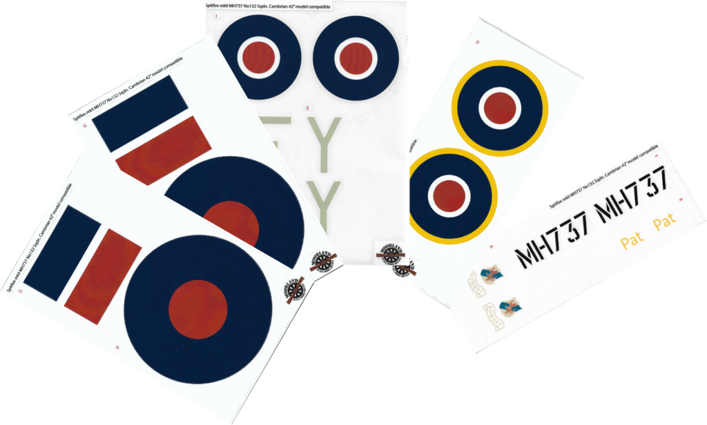 Spitfire Mk9 MH737 V J Sumpter