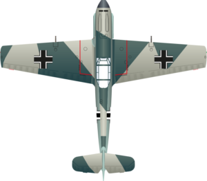 Bf 109E Otto Bertram Top