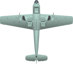 Bf-109E Technical Stencils Bottom