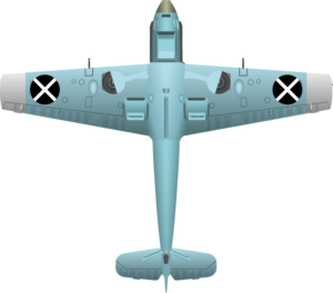 Bf 109-E1 1.J 88 Siebelt Reents Bottom