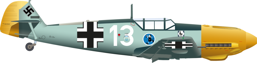 Bf 109E Heinz Bar Right