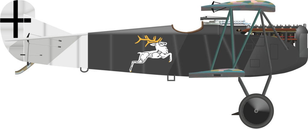 Fokker D.VII Jasta 40 Carl Degelow right