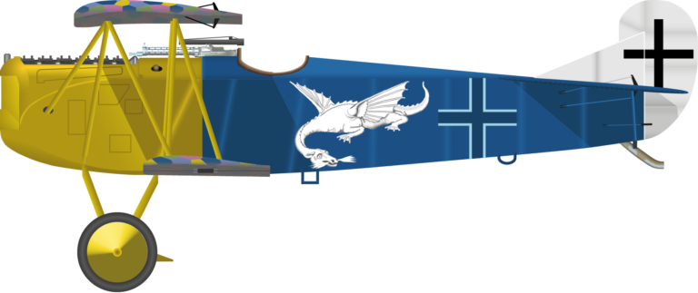 Fokker D.VII Jasta 19 Wilhelm Leusch left