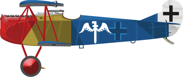 Fokker D.VII Jasta 15 Rudolf Berthold left