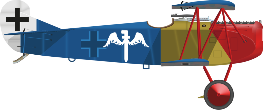 Fokker D.VII Jasta 15 Rudolf Berthold right
