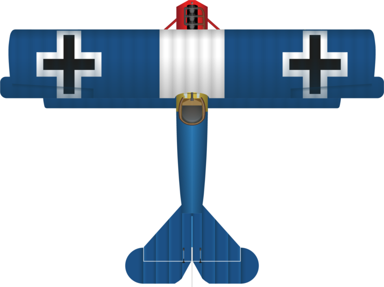 Fokker D.VII Jasta 15 Rudolf Berthold top