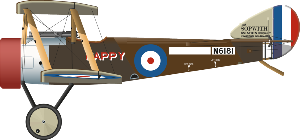 Sopwith Pup N6181 Happy Left