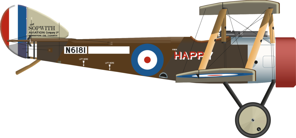 Sopwith Pup N6181 Happy Right