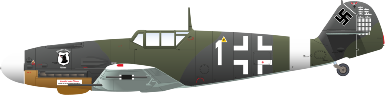 Bf109-G JG77 Wolf Dieter Huy Left