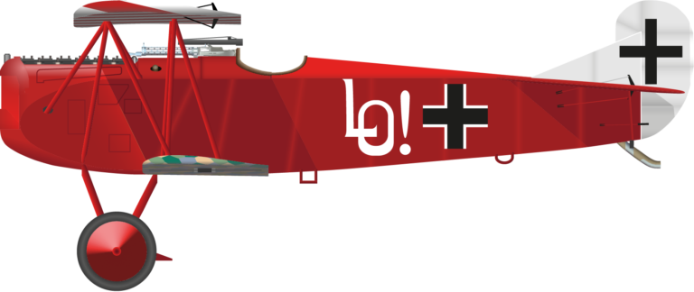 Fokker D.VII Jasta 4 Ernst Udet left