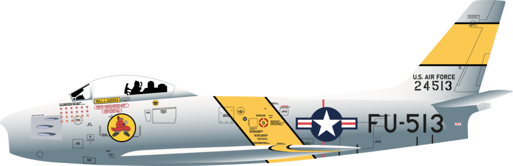 F86F Sabre 24513 Left