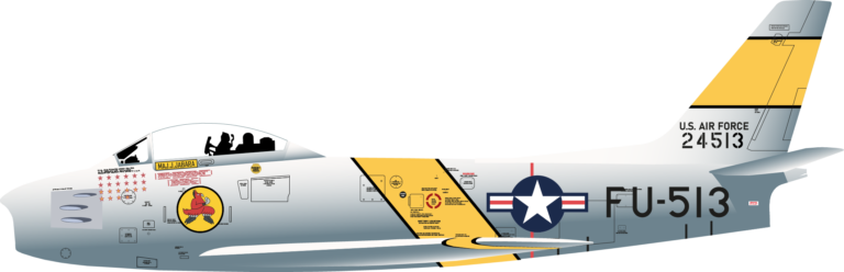 F86F Sabre 24513 Left