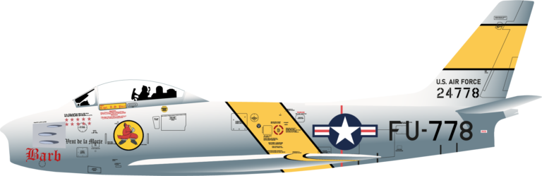 F86 Sabre 24778 Ralph Parr Left