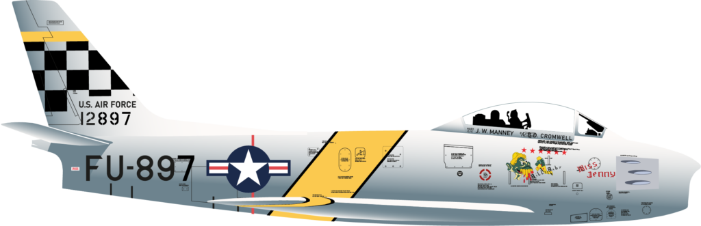 F86 Sabre 12897 The Huff Right