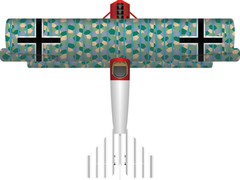Fokker D.VII Jasta 43 O Creutzmann & J Reasch Top