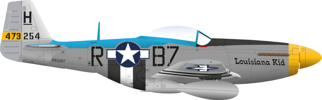 P-51D 473254 Louisiana Kid Right