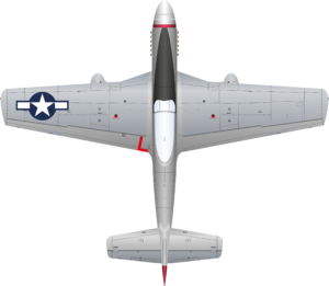 P-51D 415255 Gordon M Graham Top