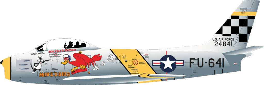 F-86F Sabre 24641 Mike's Bird Left