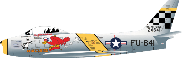 F-86F Sabre 24641 Mike's Bird Left