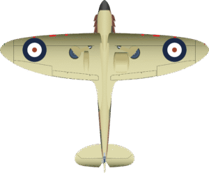 Spitfire mk1 K9998 No92 Sqdn Geoffrey Wellum bottom