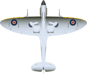 Spitfire mk9 PL344 No401 Sqdn Bill Klersy bottom
